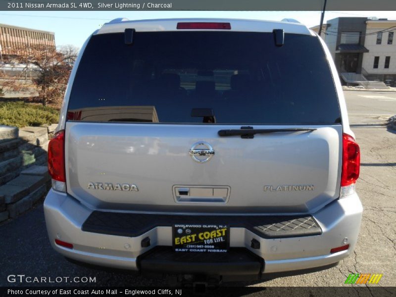 Silver Lightning / Charcoal 2011 Nissan Armada SL 4WD