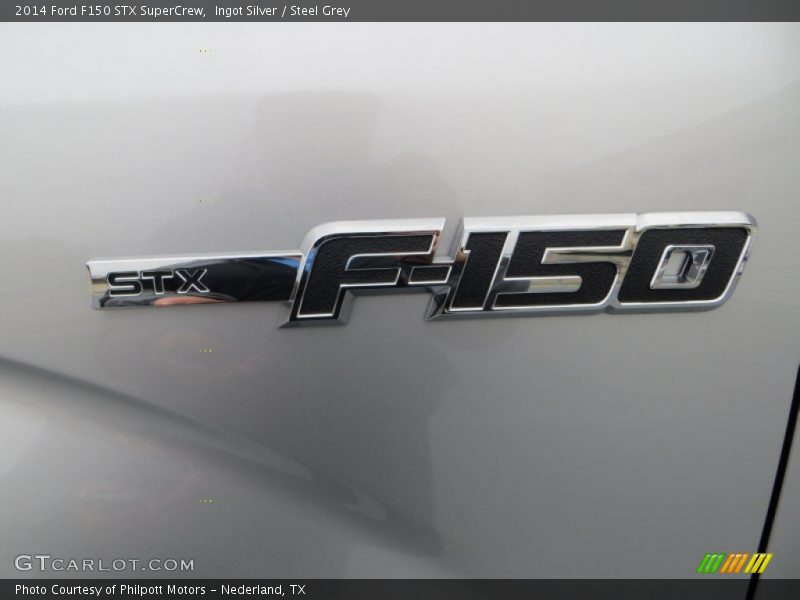 Ingot Silver / Steel Grey 2014 Ford F150 STX SuperCrew