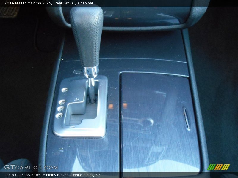 Pearl White / Charcoal 2014 Nissan Maxima 3.5 S