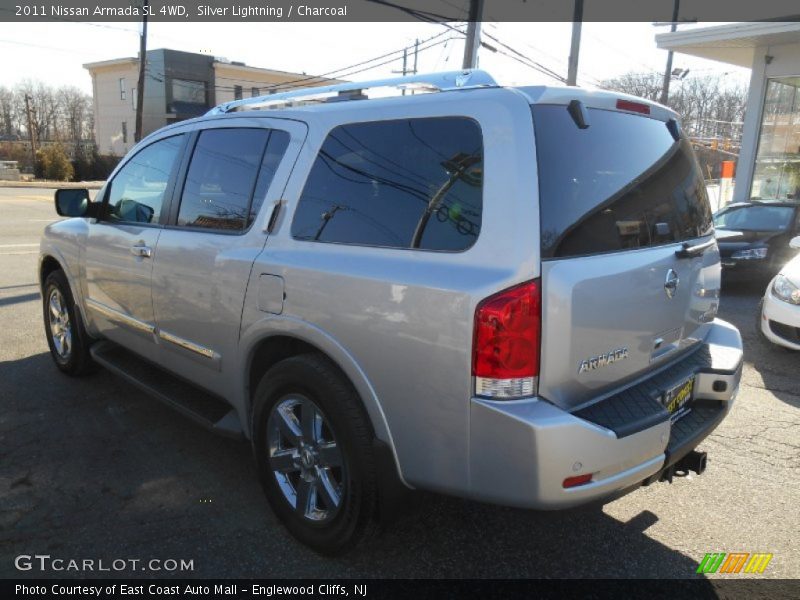 Silver Lightning / Charcoal 2011 Nissan Armada SL 4WD