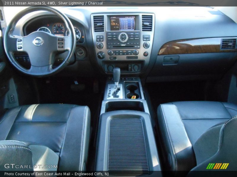 Silver Lightning / Charcoal 2011 Nissan Armada SL 4WD