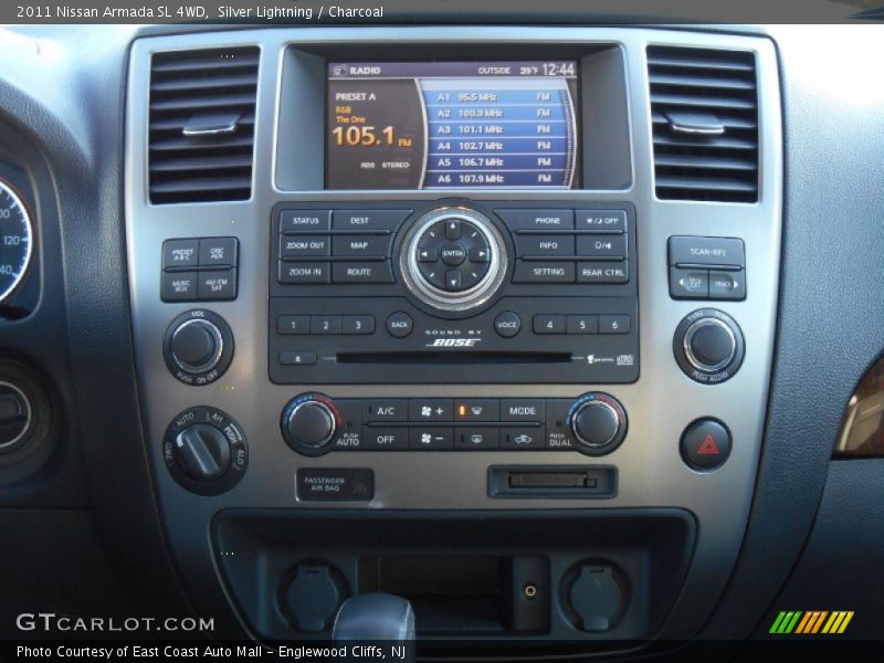 Silver Lightning / Charcoal 2011 Nissan Armada SL 4WD
