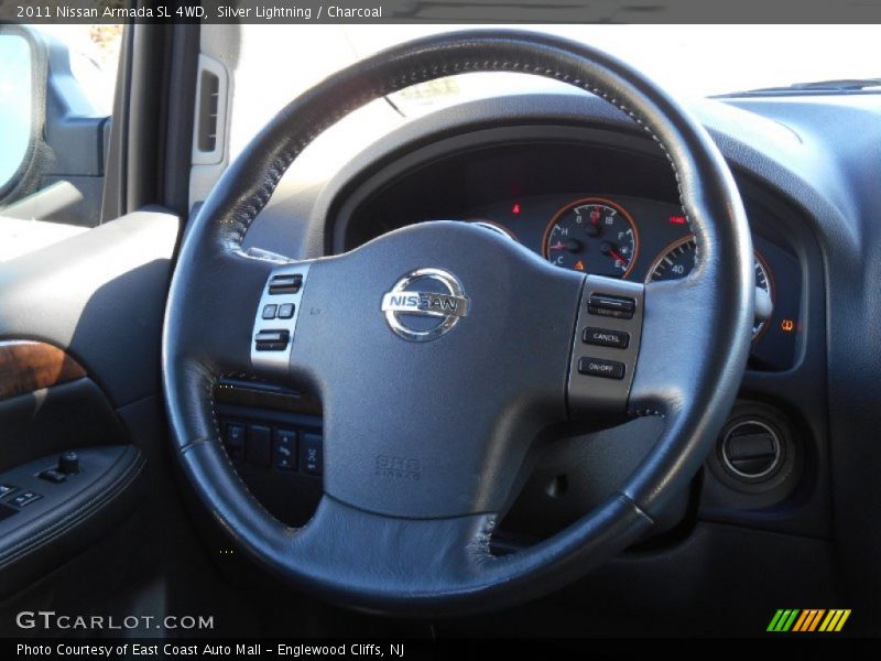 Silver Lightning / Charcoal 2011 Nissan Armada SL 4WD