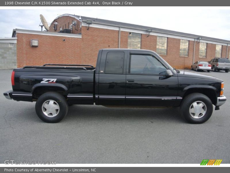 1998 C/K K1500 Silverado Extended Cab 4x4 Onyx Black