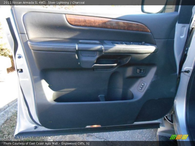 Silver Lightning / Charcoal 2011 Nissan Armada SL 4WD
