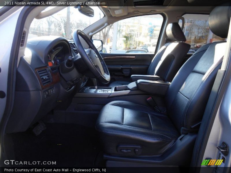 Silver Lightning / Charcoal 2011 Nissan Armada SL 4WD