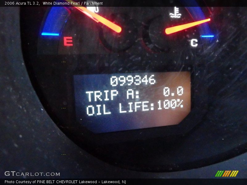 White Diamond Pearl / Parchment 2006 Acura TL 3.2