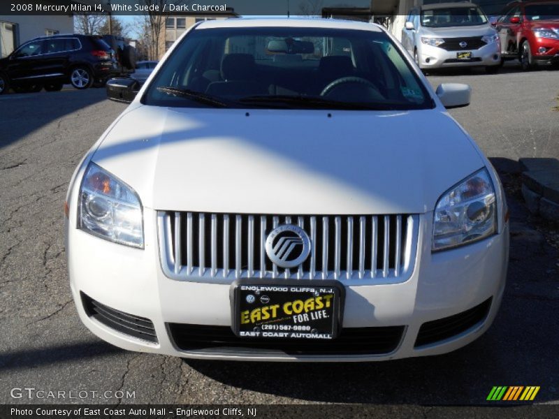 White Suede / Dark Charcoal 2008 Mercury Milan I4