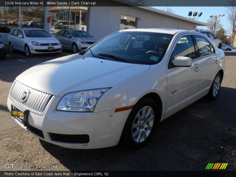 White Suede / Dark Charcoal 2008 Mercury Milan I4