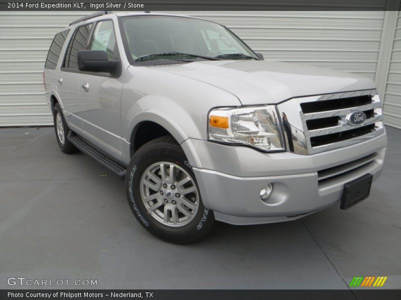 Ingot Silver / Stone 2014 Ford Expedition XLT