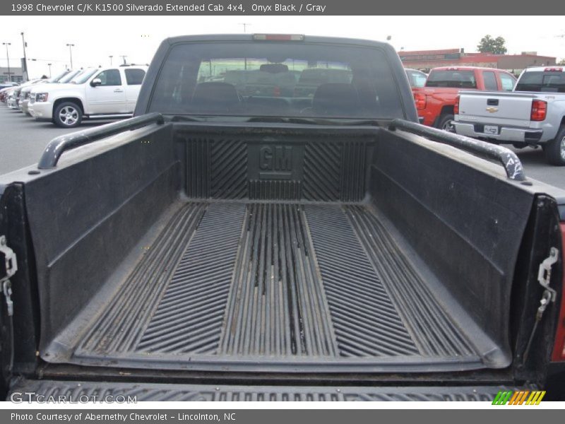 Onyx Black / Gray 1998 Chevrolet C/K K1500 Silverado Extended Cab 4x4