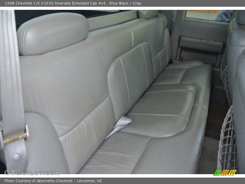 Onyx Black / Gray 1998 Chevrolet C/K K1500 Silverado Extended Cab 4x4