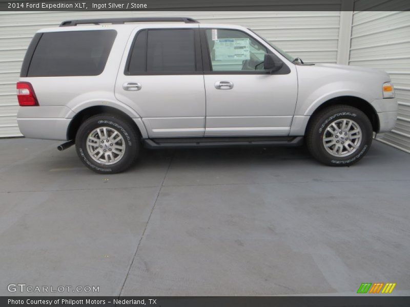 Ingot Silver / Stone 2014 Ford Expedition XLT