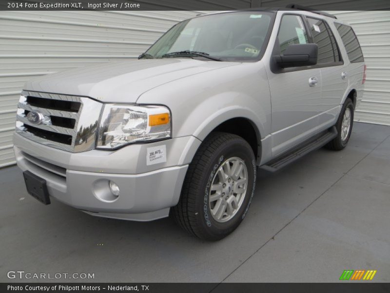 Ingot Silver / Stone 2014 Ford Expedition XLT