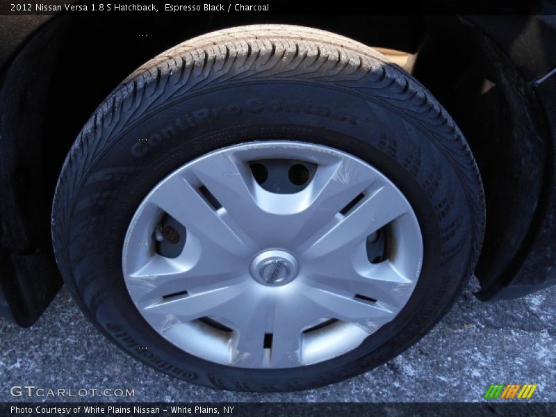 Espresso Black / Charcoal 2012 Nissan Versa 1.8 S Hatchback