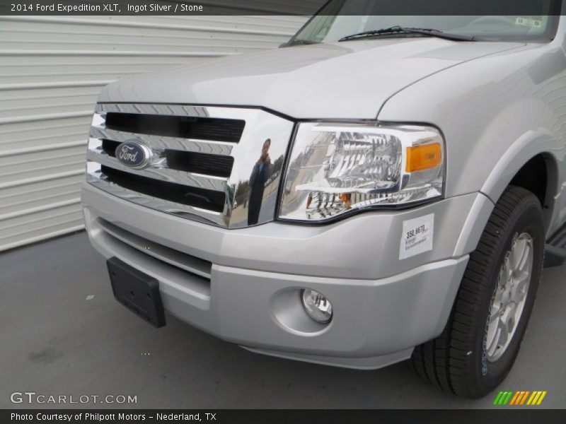 Ingot Silver / Stone 2014 Ford Expedition XLT