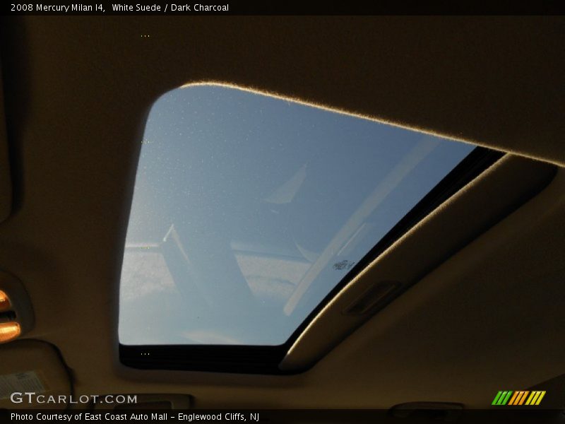 White Suede / Dark Charcoal 2008 Mercury Milan I4