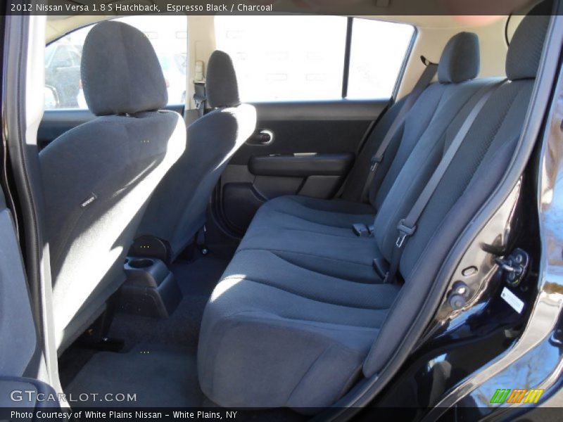 Espresso Black / Charcoal 2012 Nissan Versa 1.8 S Hatchback