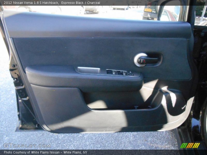 Espresso Black / Charcoal 2012 Nissan Versa 1.8 S Hatchback