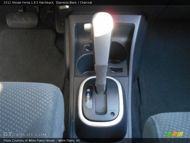 Espresso Black / Charcoal 2012 Nissan Versa 1.8 S Hatchback