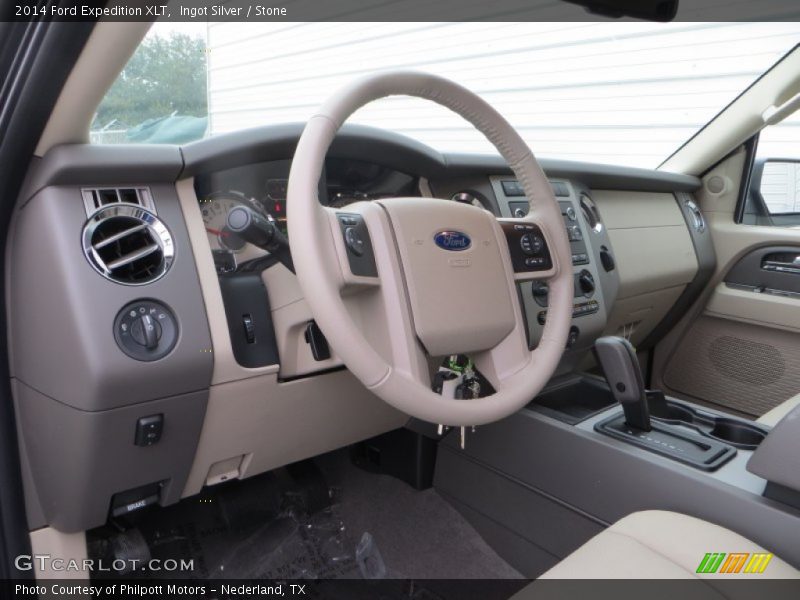 Ingot Silver / Stone 2014 Ford Expedition XLT