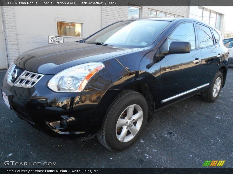 Black Amethyst / Black 2012 Nissan Rogue S Special Edition AWD