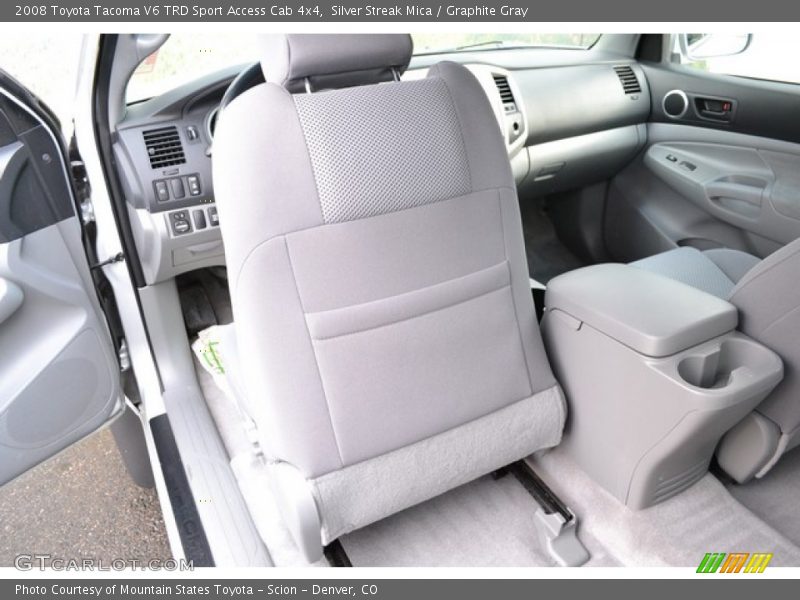 Silver Streak Mica / Graphite Gray 2008 Toyota Tacoma V6 TRD Sport Access Cab 4x4