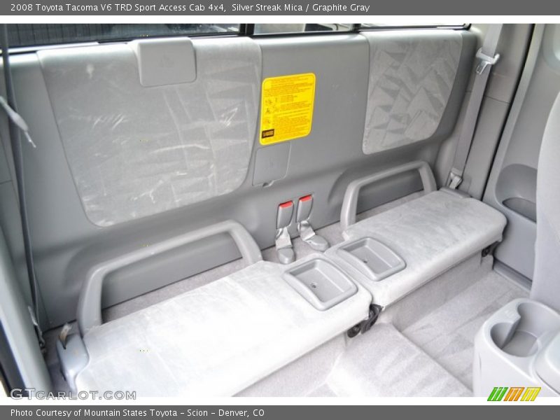 Silver Streak Mica / Graphite Gray 2008 Toyota Tacoma V6 TRD Sport Access Cab 4x4