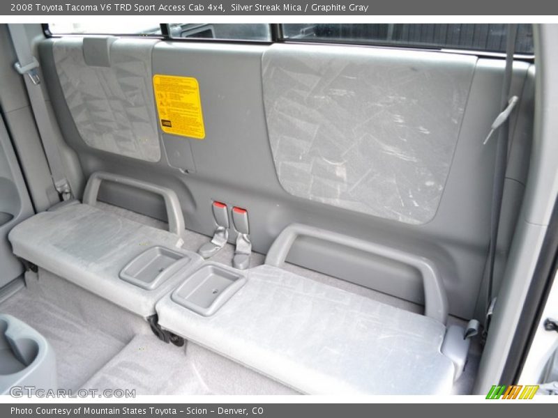 Silver Streak Mica / Graphite Gray 2008 Toyota Tacoma V6 TRD Sport Access Cab 4x4