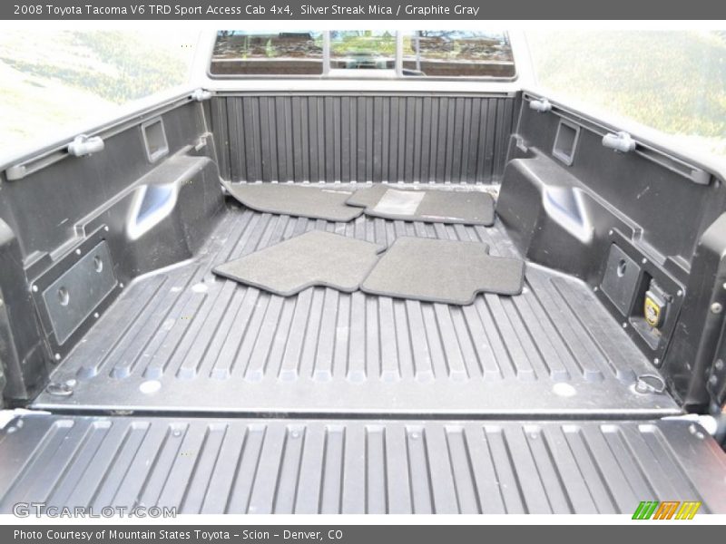 Silver Streak Mica / Graphite Gray 2008 Toyota Tacoma V6 TRD Sport Access Cab 4x4