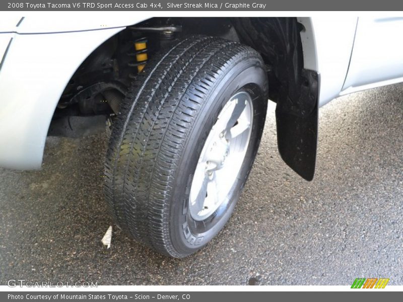 Silver Streak Mica / Graphite Gray 2008 Toyota Tacoma V6 TRD Sport Access Cab 4x4