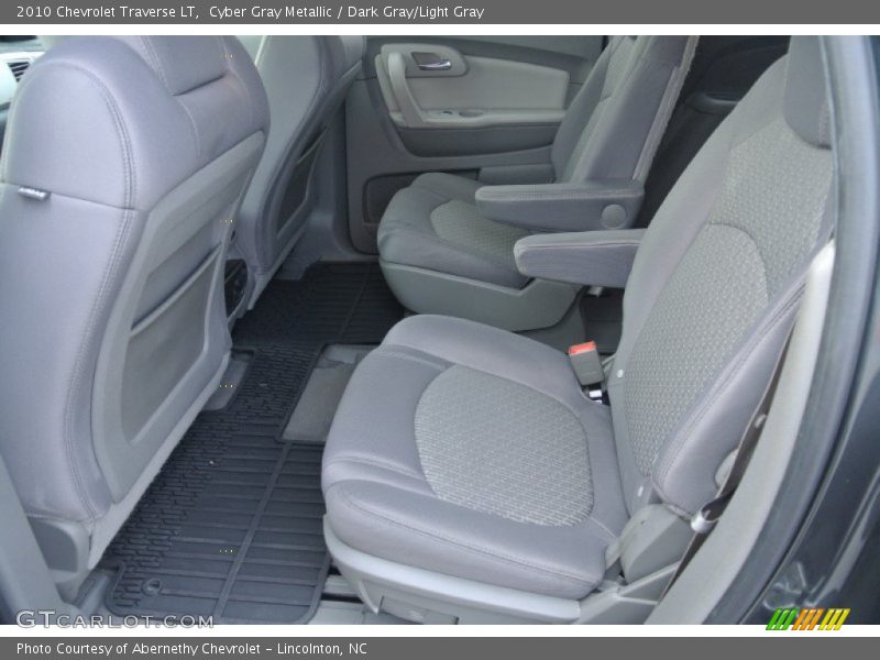 Cyber Gray Metallic / Dark Gray/Light Gray 2010 Chevrolet Traverse LT