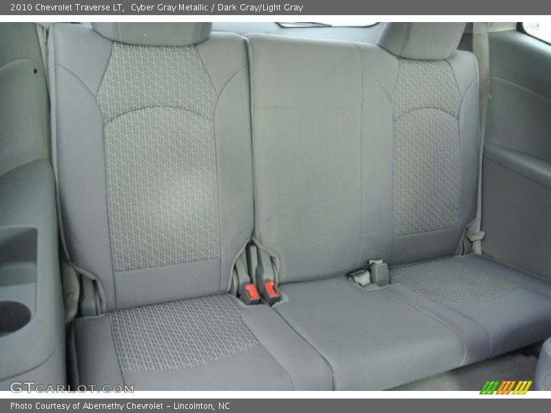 Cyber Gray Metallic / Dark Gray/Light Gray 2010 Chevrolet Traverse LT