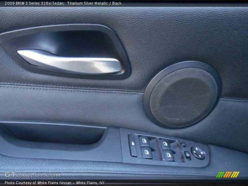Titanium Silver Metallic / Black 2009 BMW 3 Series 328xi Sedan
