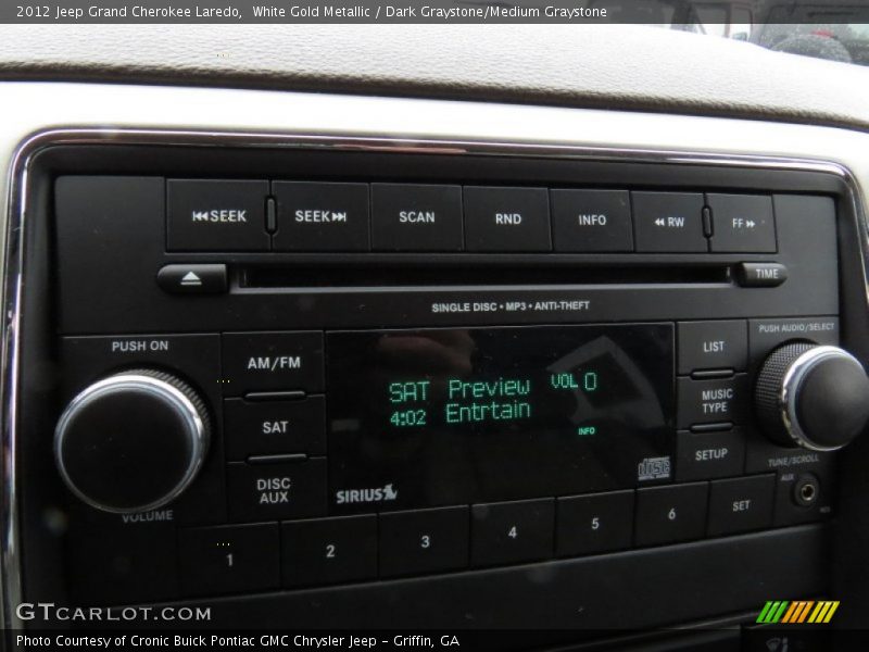 Audio System of 2012 Grand Cherokee Laredo