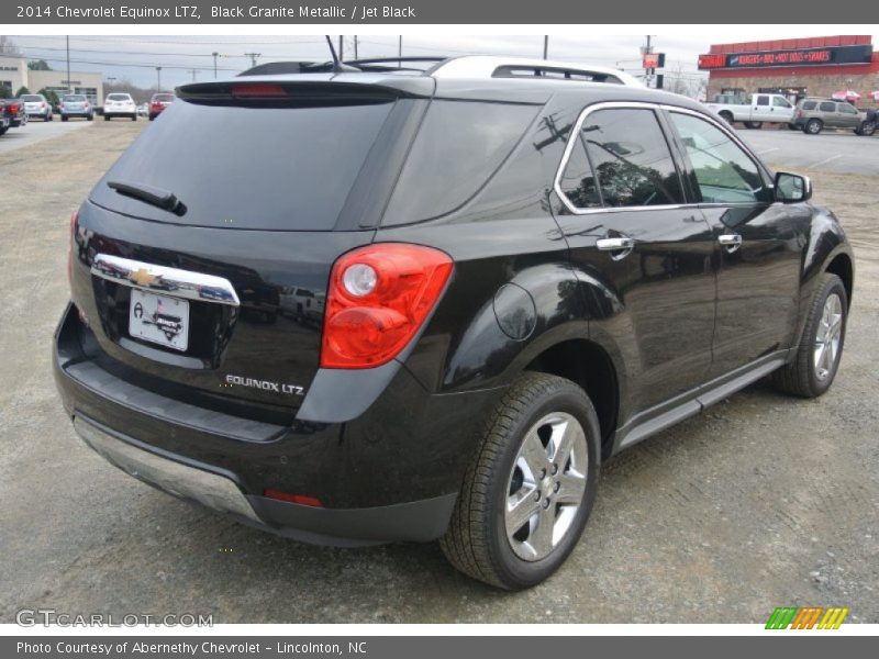 Black Granite Metallic / Jet Black 2014 Chevrolet Equinox LTZ
