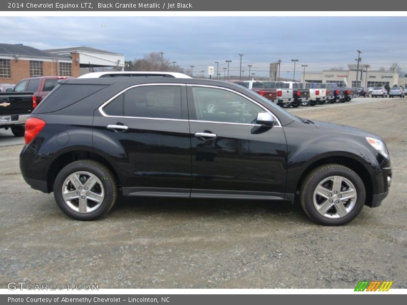 Black Granite Metallic / Jet Black 2014 Chevrolet Equinox LTZ