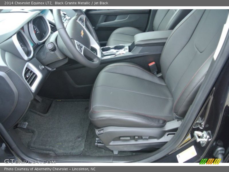 Black Granite Metallic / Jet Black 2014 Chevrolet Equinox LTZ