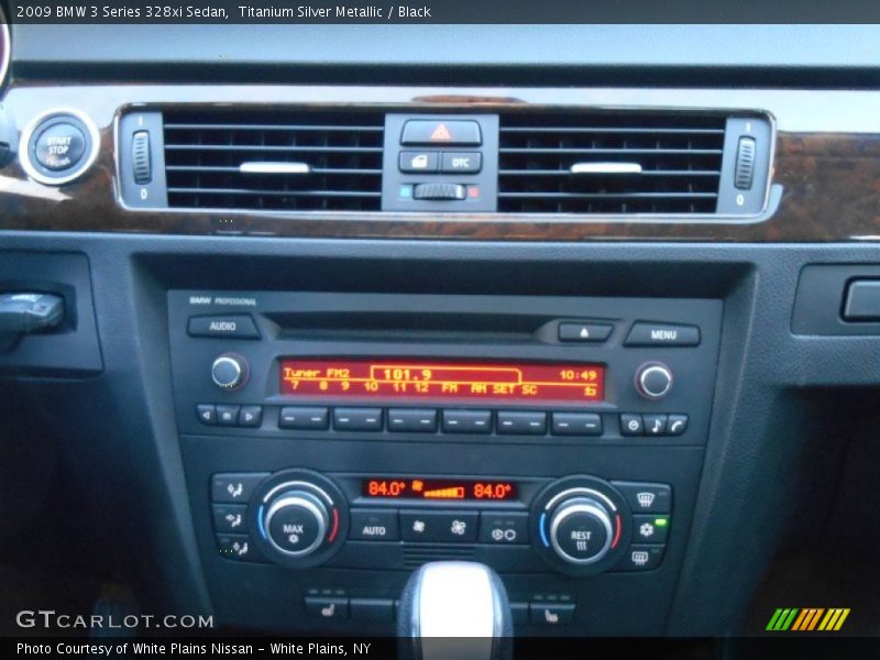 Titanium Silver Metallic / Black 2009 BMW 3 Series 328xi Sedan