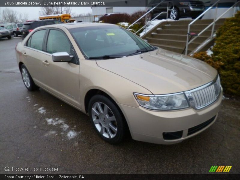 Dune Pearl Metallic / Dark Charcoal 2006 Lincoln Zephyr