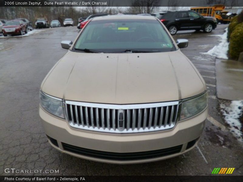 Dune Pearl Metallic / Dark Charcoal 2006 Lincoln Zephyr