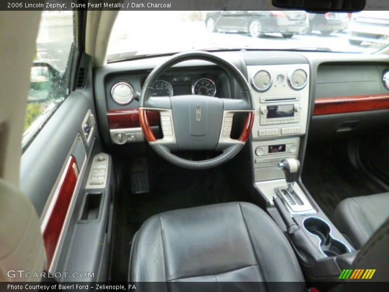 Dune Pearl Metallic / Dark Charcoal 2006 Lincoln Zephyr