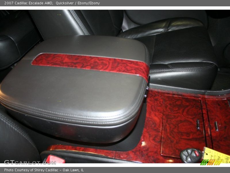 Quicksilver / Ebony/Ebony 2007 Cadillac Escalade AWD