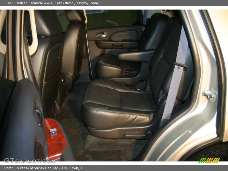 Quicksilver / Ebony/Ebony 2007 Cadillac Escalade AWD