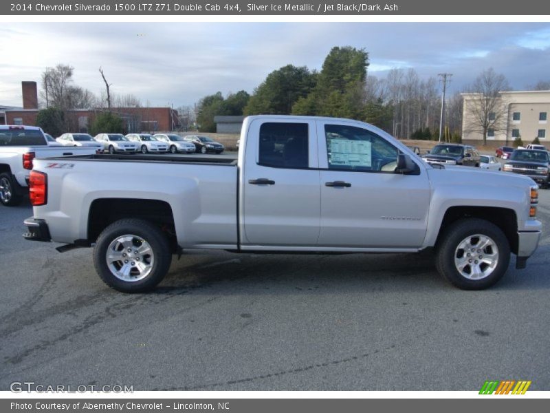  2014 Silverado 1500 LTZ Z71 Double Cab 4x4 Silver Ice Metallic
