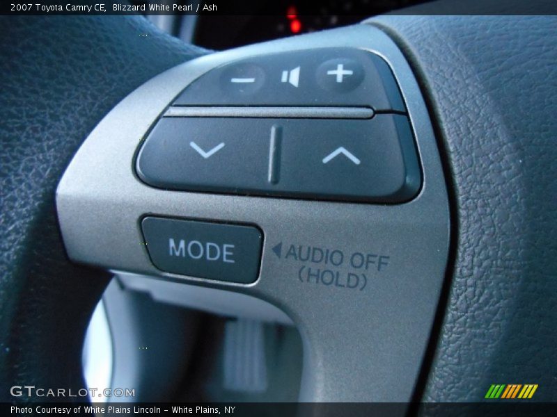 Blizzard White Pearl / Ash 2007 Toyota Camry CE
