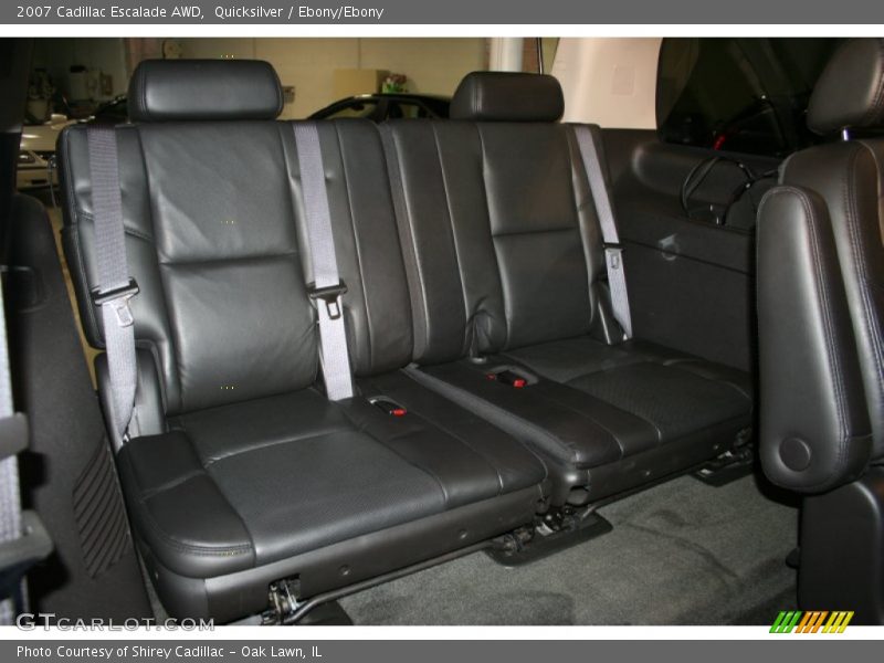Quicksilver / Ebony/Ebony 2007 Cadillac Escalade AWD