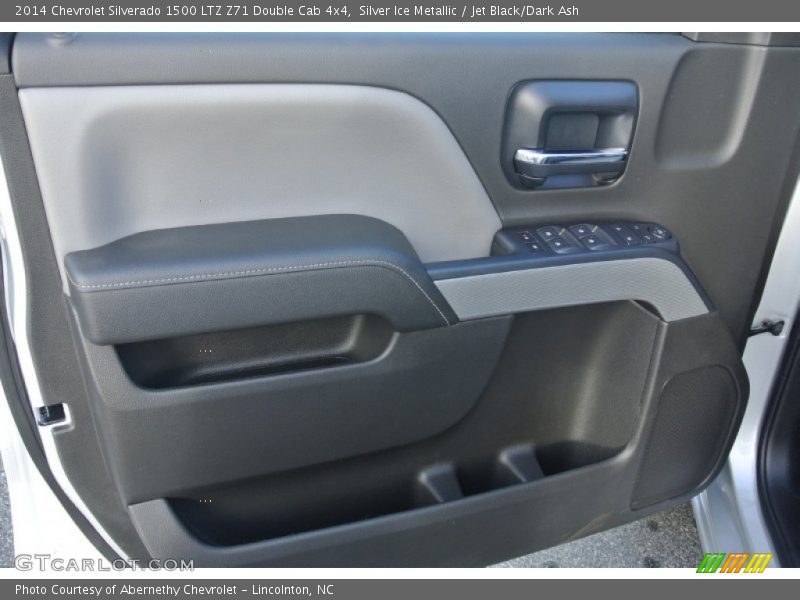 Silver Ice Metallic / Jet Black/Dark Ash 2014 Chevrolet Silverado 1500 LTZ Z71 Double Cab 4x4