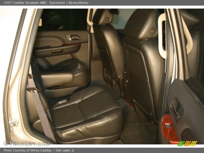 Quicksilver / Ebony/Ebony 2007 Cadillac Escalade AWD