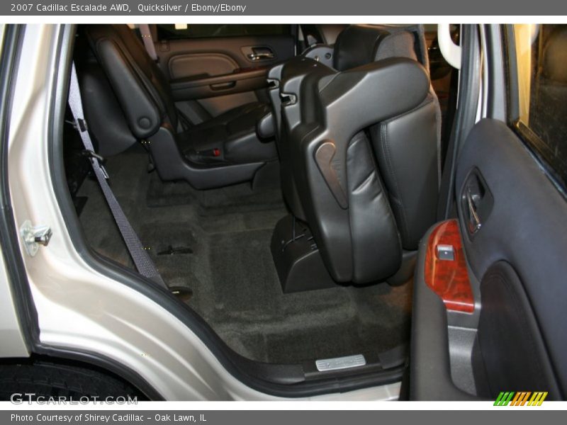 Quicksilver / Ebony/Ebony 2007 Cadillac Escalade AWD